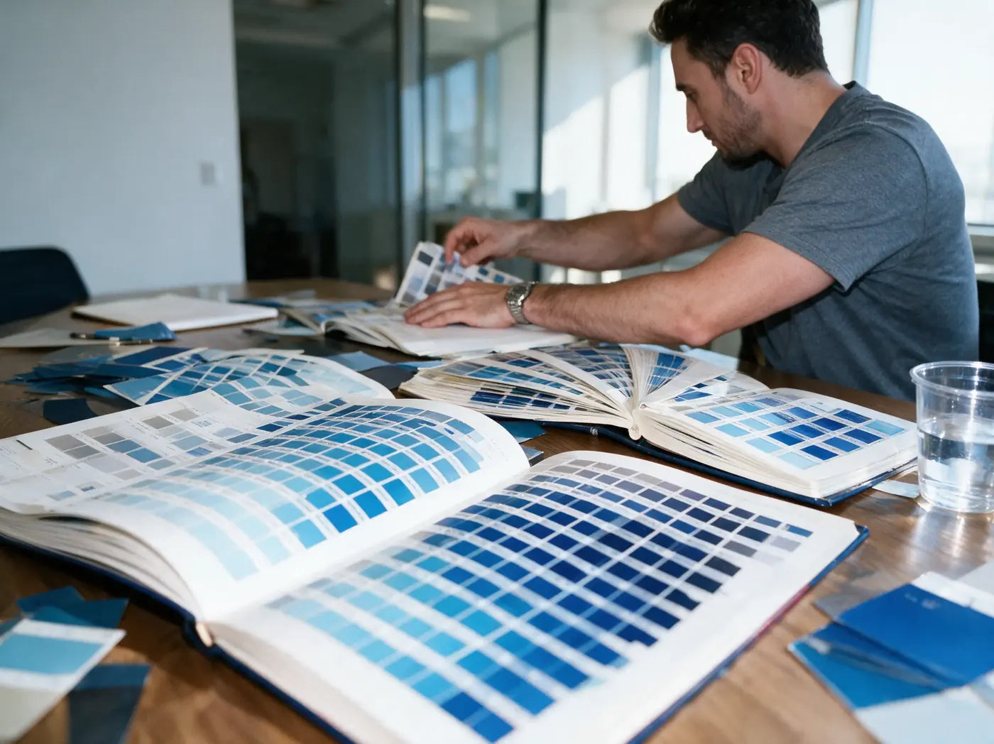 De kleuren kiezen voor de WAVE-verpakking